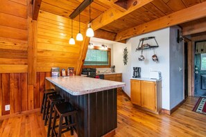 Chalet (2 Bedrooms) | Interior - Hot Tub - Haven at the Red - Red River Gorge, KY (Stanton)