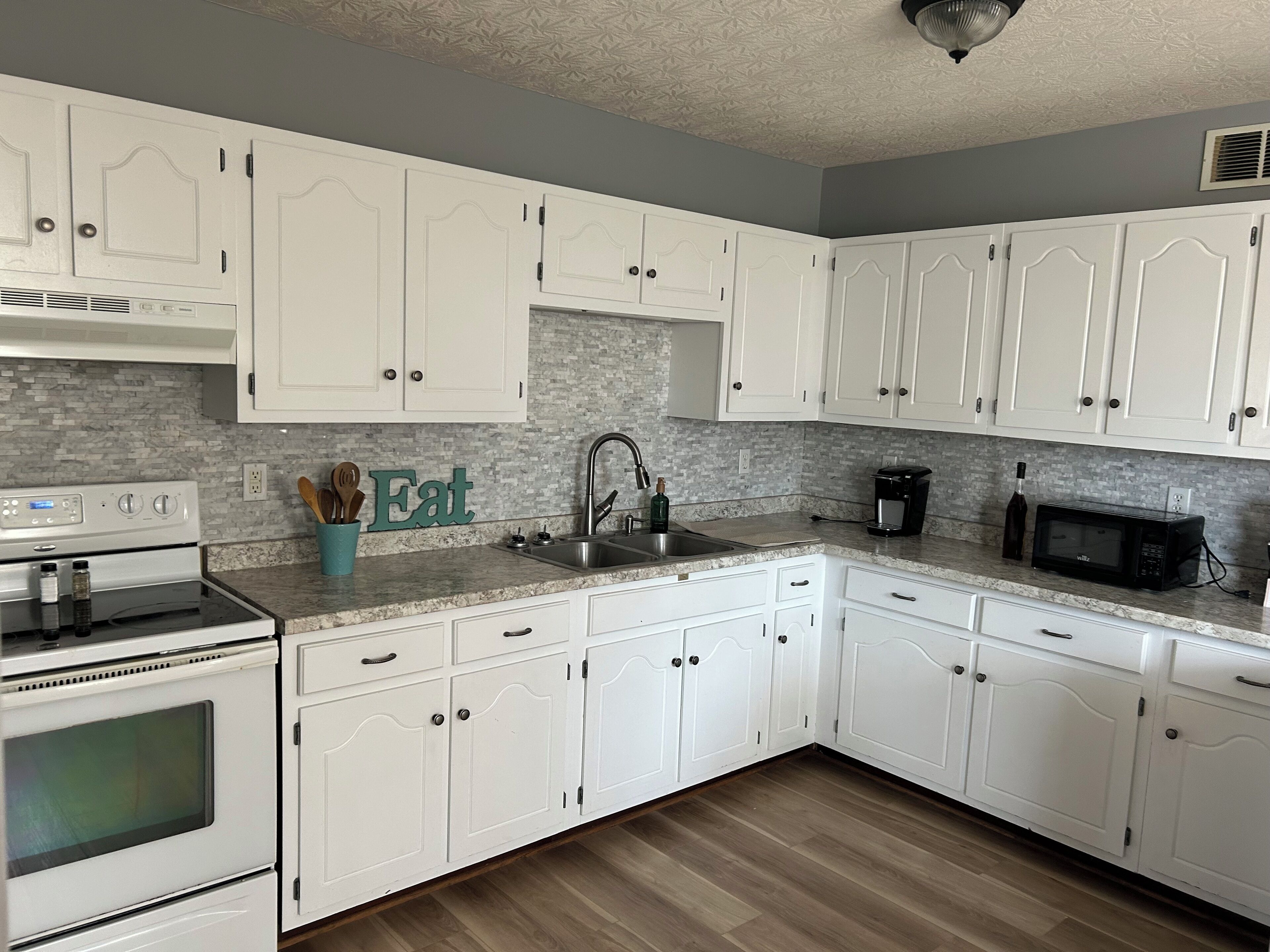 Microwave, oven, stovetop