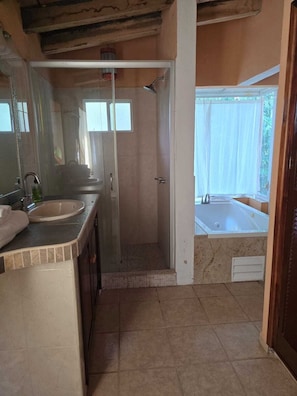 Towels, soap, toilet paper