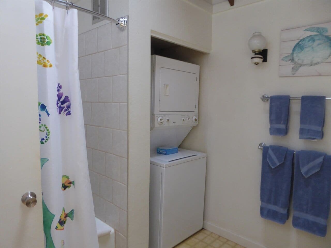 Towels, soap, toilet paper