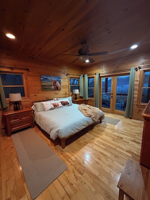 3 bedrooms, iron/ironing board, free WiFi, bed sheets - Dreamy Mountain Escape, Hot Tub, Stunning mountain Views & outdoor Fireplace (Morganton)