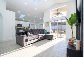 TV - Resort-Style Home Near Disney | Pool | Game Room (Kissimmee)