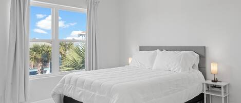 Tabla de planchar con plancha, Internet, ropa de cama