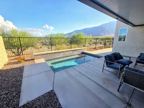 Outdoor pool - Luxe Desert Escape on the Grove w/ 360° Mountain Views (Palm Springs)