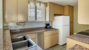 Fridge, oven, stovetop, dishwasher - Garden-View 2BR at The Point – Bright Poipu Villa with Lanai & Island Comfort (Koloa)