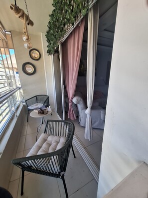 Terrace/patio - Elegant & Comfortable Apartment with Private Balcony (Santo Domingo Este)