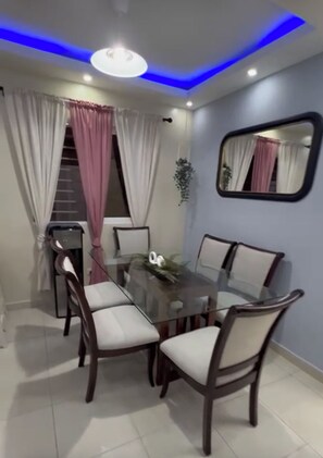Dining - Elegant & Comfortable Apartment with Private Balcony (Santo Domingo Este)