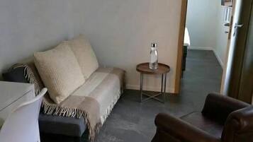 Chambre Double Deluxe, 1 chambre, vue montagne | Coin séjour