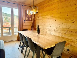 Dining - Chalet Altitude évasion in Xonrupt-Longemer - near Gérardmer | Terrace & BBQ (Xonrupt-Longemer)