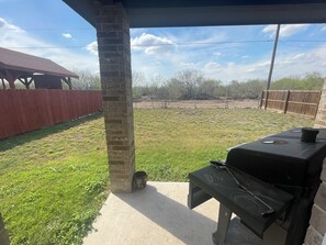 Terrace/patio - The Blue Haven Serene Stay (Edinburg)