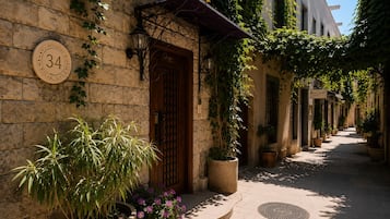 Façade de l’hébergement