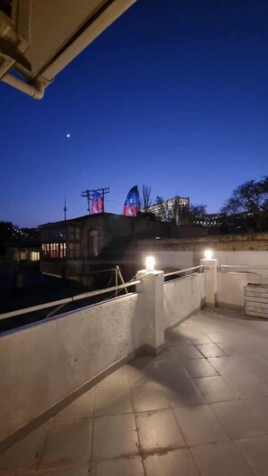 Superior Twin Room, Balcony, City View | Balcony view - Silent Stone Hotel (Baku)