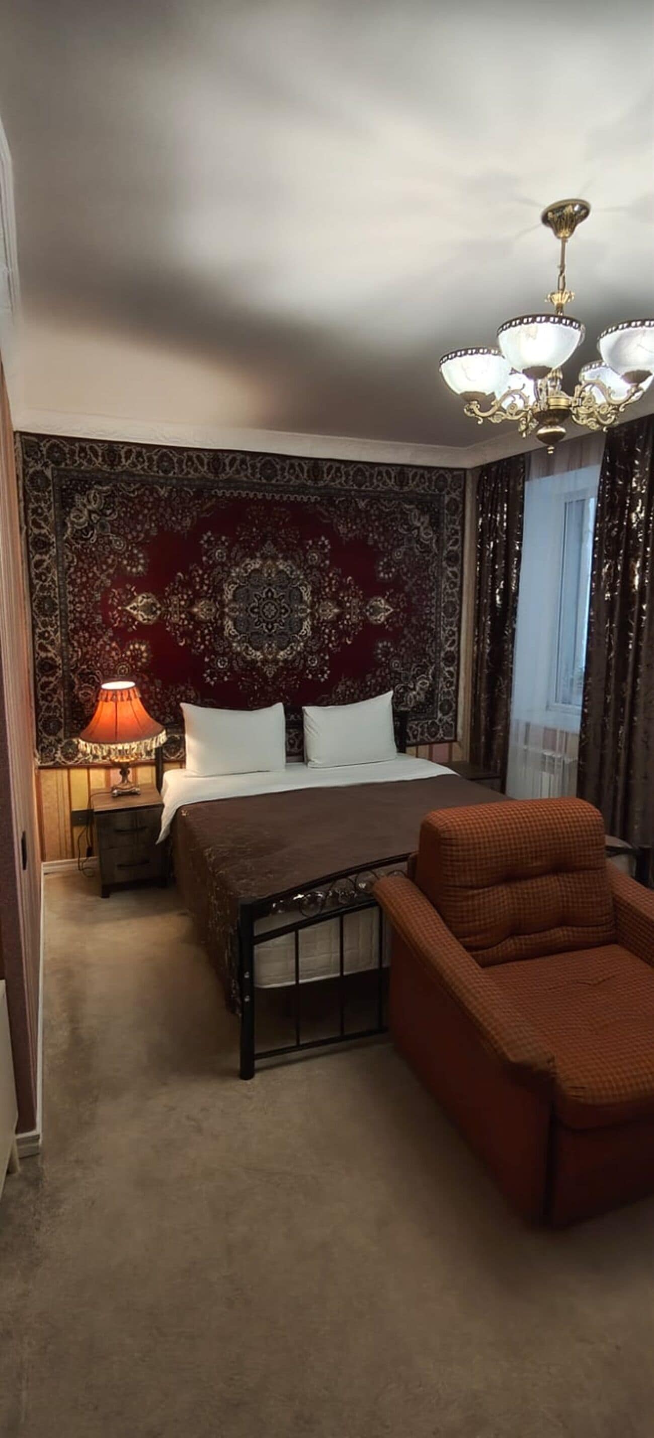 Standard Double Room, Courtyard View | In-room safe, desk, laptop workspace, blackout drapes