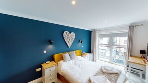 Iron/ironing board, Internet, bed sheets - Rest Ashored - Two Bedroom Apartment, Sleeps 3 (Exmouth)