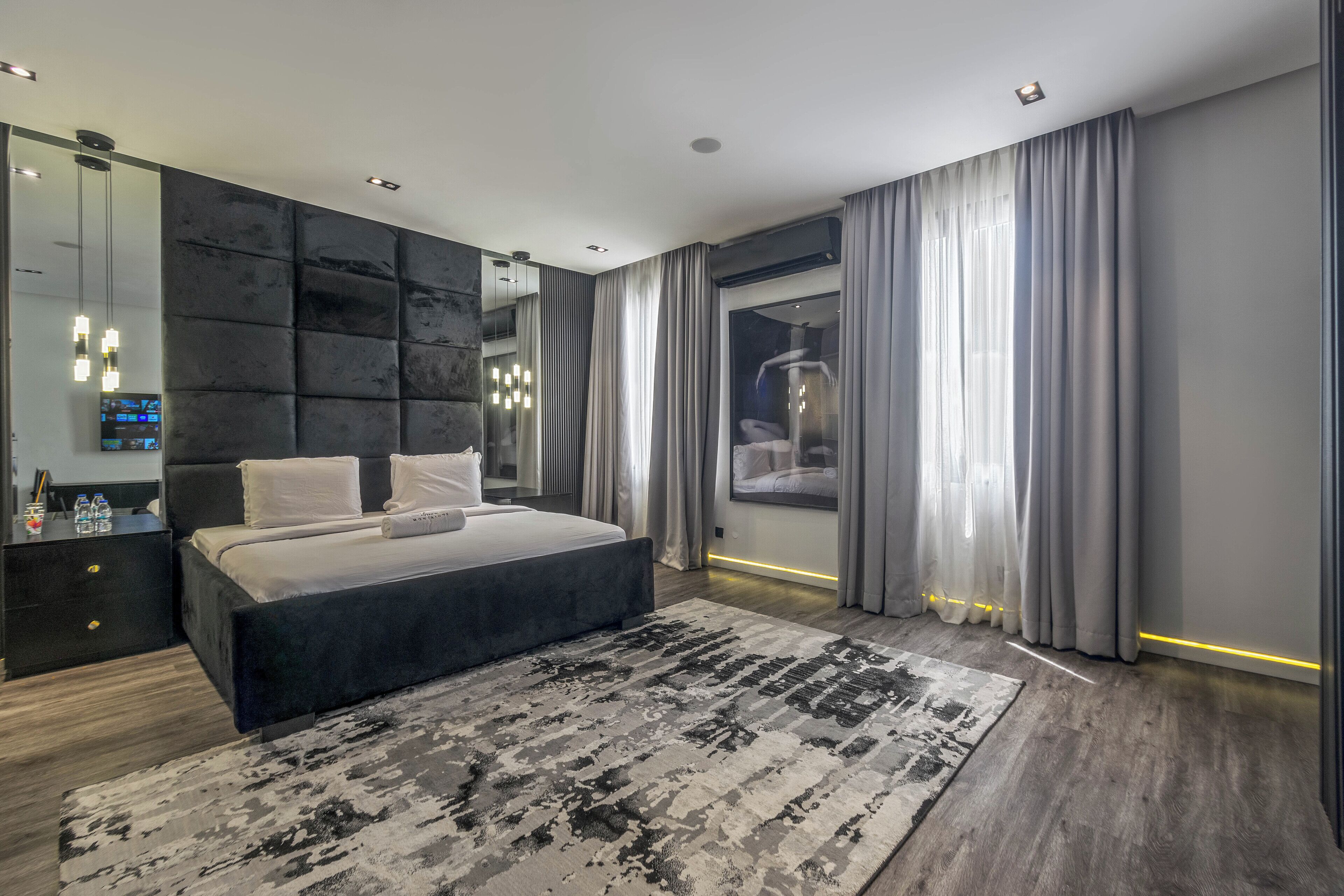 Luxury Apartment, Balcony, Garden View | In-room safe, desk, laptop workspace, iron/ironing board