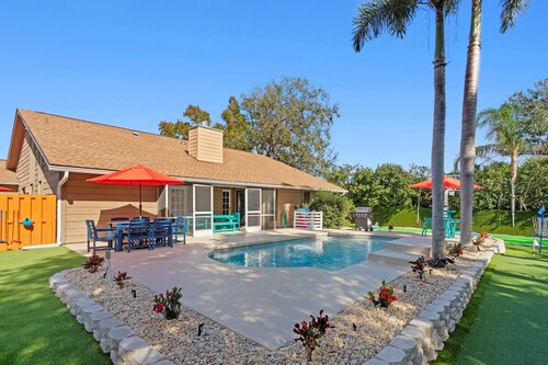 Pickleball, Basketball, Mini Golf, Disc Golf, HTD Pool 12min to the beach