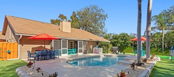 Pickleball, Basketball, Mini Golf, Disc Golf, HTD Pool 12min to the beach