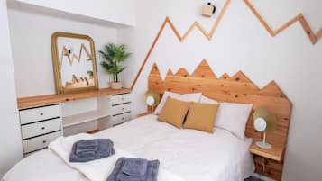 1 chambre, fer et planche à repasser, Wi-Fi gratuit, draps fournis