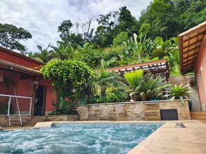 Indoor pool, a heated pool