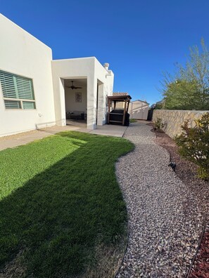 Overnatningsstedets område