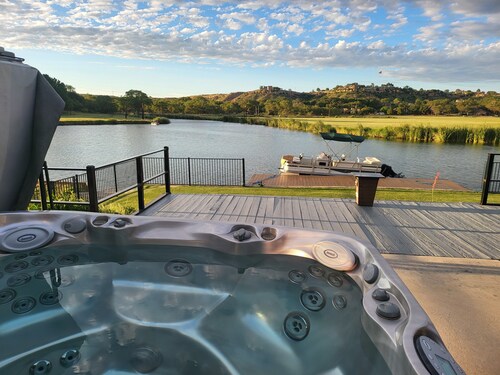 The only Lakefront House in West Texas Available! Amazing views from every room.