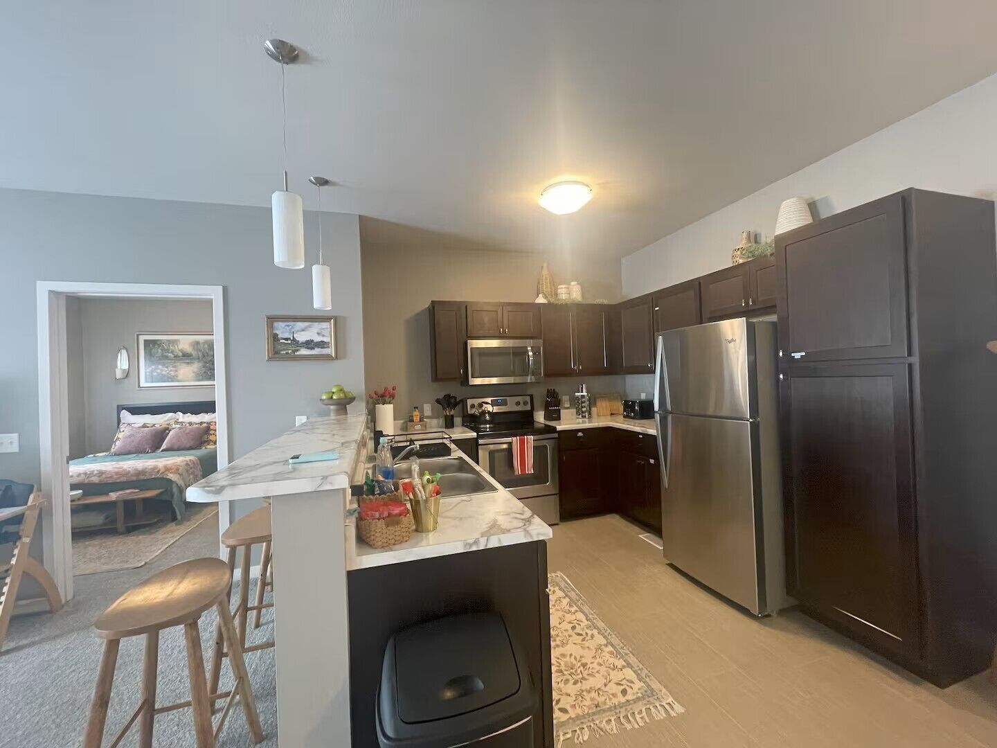 Mikrowelle, Ofen, Herdplatte, Geschirrspüler