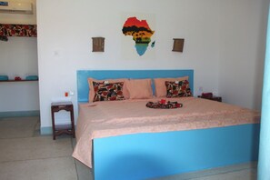 Een kluis op de kamer, verduisterende gordijnen