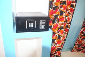 In-room safe, blackout drapes, free rollaway beds, bed sheets