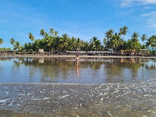 Soothing 1-bedroom house with AC in Balneario El Espino