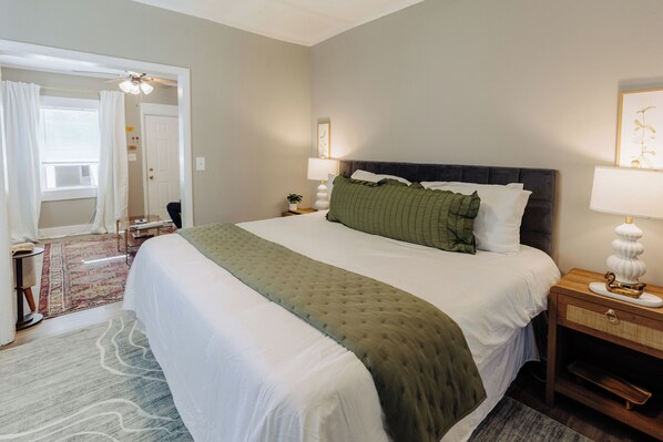 1 Schlafzimmer, kostenloses WLAN, Bettwäsche