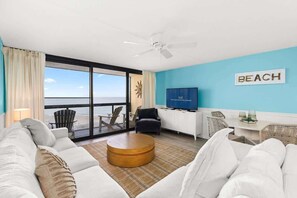 TV - Ocean & Bay Panorama | Luxe Corner Escape (Ocean City)