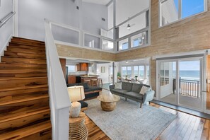 House (Multiple Bedrooms) | Interior - Pool, 7 Bedrooms, Direct Oceanfront, 4 Kitchens (Port Orange)