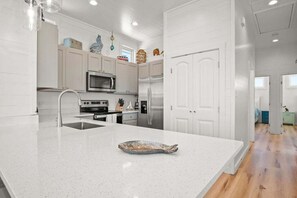 Interior - Knot at Work - Private Pool, Golf Cart & Ocean View! (Port Aransas)
