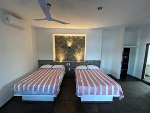 WiFi, bed sheets - Costa Ayala suite 8 with 2 dbl bed and 1 sofa, all basics, 2 blocks from beach (Los Ayala)