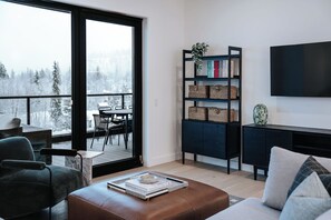 Condo, Mountain View | Living area - Gary's Birthday by Revelstoke Vacations (Revelstoke)