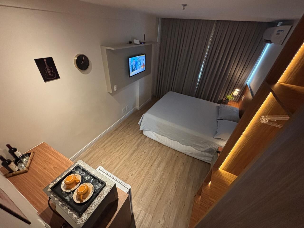 1 dormitorio, escritorio, tabla de planchar con plancha y wifi gratis