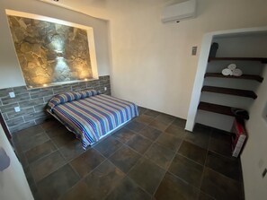 WiFi, bed sheets - Costa Ayala suite 9 with 1 QS bed and 2 sofas, all basics, 2 blocks from beach (Los Ayala)