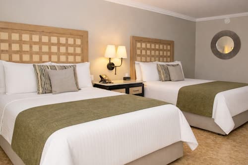 Deluxe Ocean View Double All Inclusive | In-room safe, laptop workspace, blackout curtains, iron/ironing board