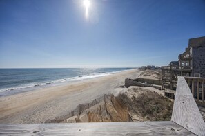 On the beach - 7029 - Just Breathe: Spacious 5BR oceanfront home in Rodanthe, sleeps 10. (Rodanthe)