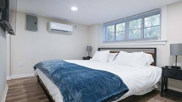1 habitación y ropa de cama