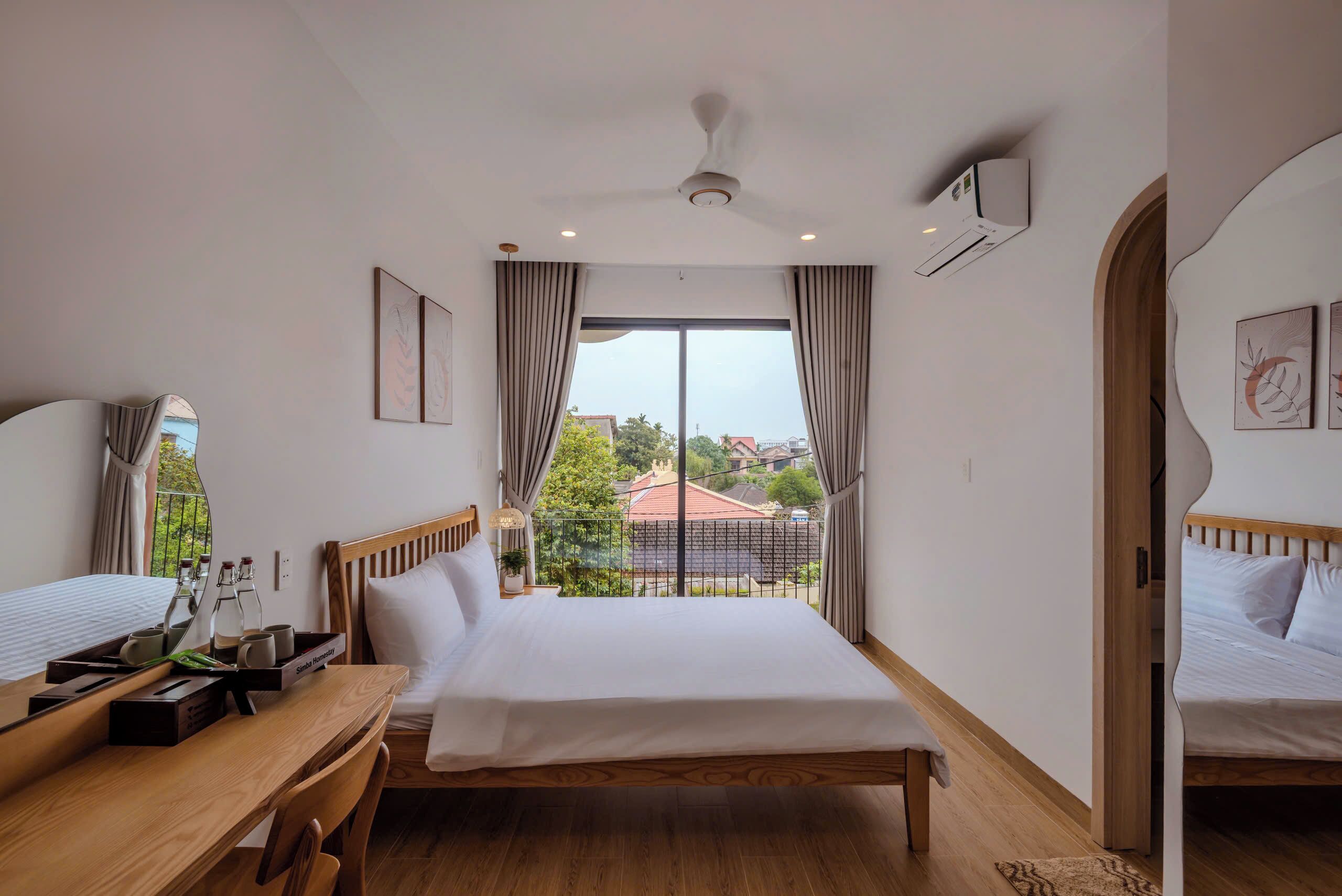 Standard-Doppelzimmer, Stadtblick