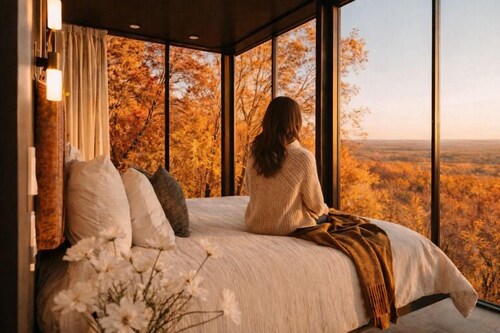 Whisper Mountain Glass House! Steam Shower-Couples Tubs-Bidet-Panoramic Views