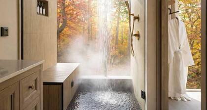 Whisper Mountain Glass House! Steam Shower-Couples Tubs-Bidet-Panoramic Views