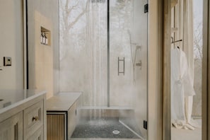 Dusche, Handtücher