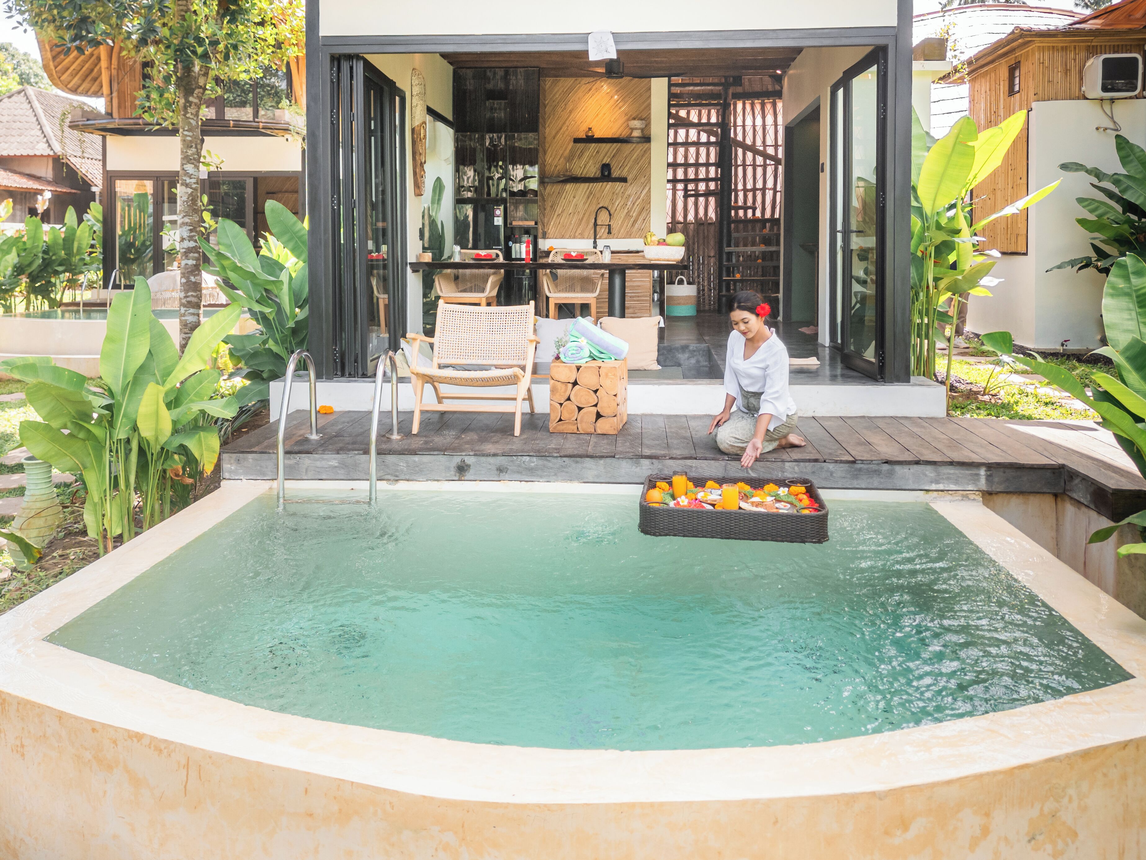 Romantic Duplex, Private Pool, Park View | Pool | Outdoor pool