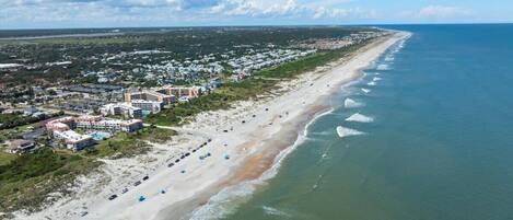 Accommodatie ligt op het strand