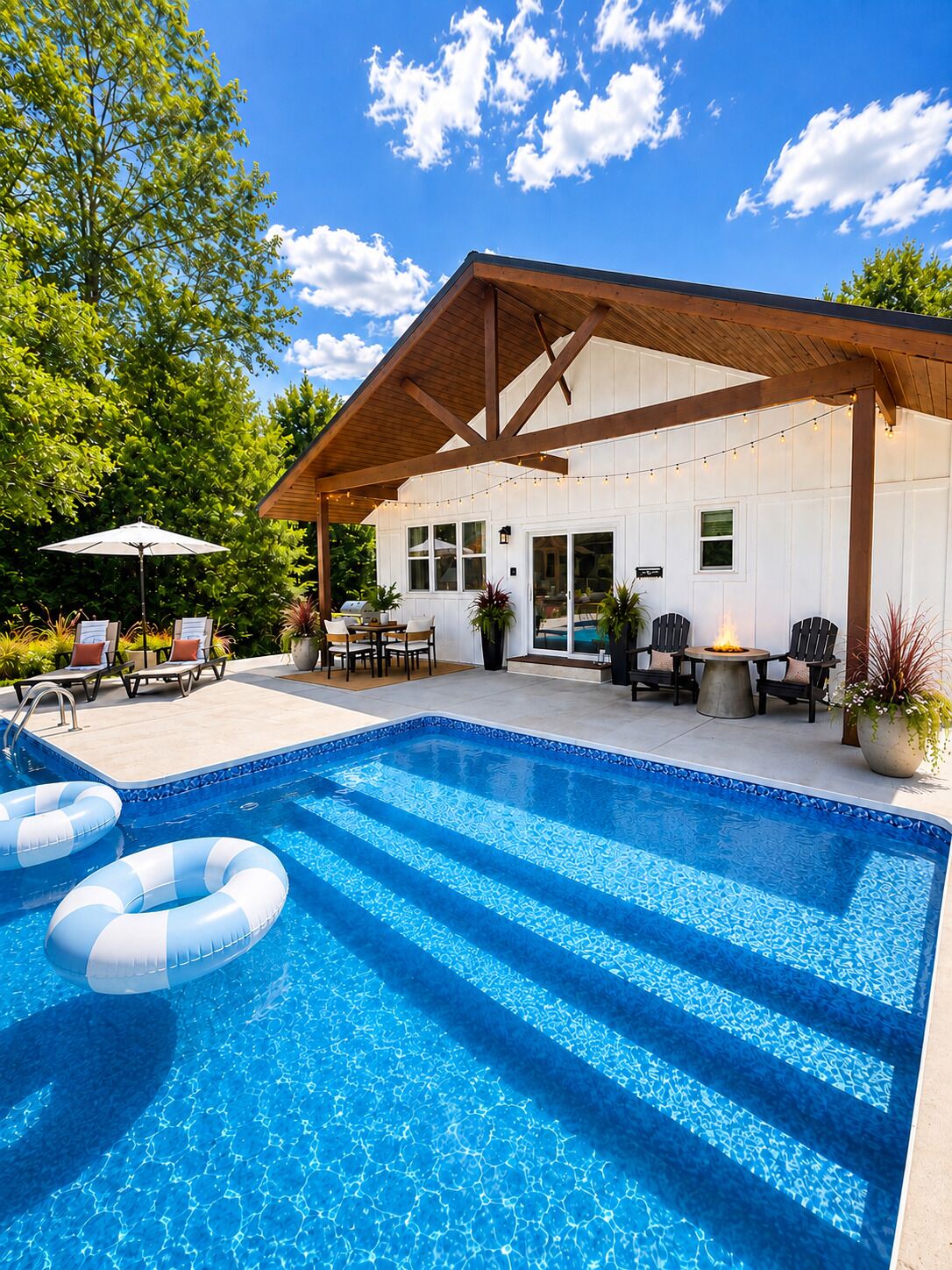 Piscine extérieure