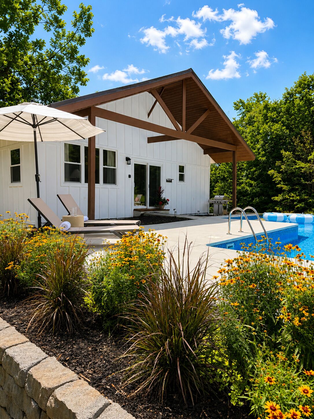 Outdoor pool