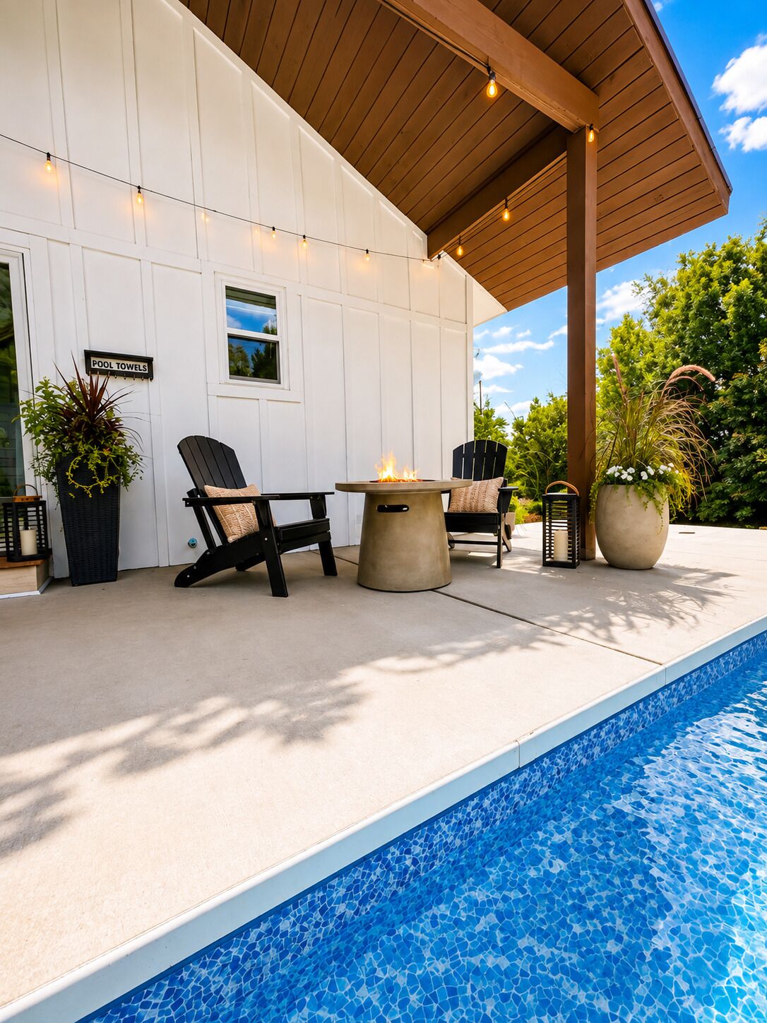Outdoor pool