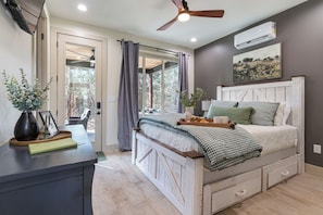 2 makuuhuonetta, silitysrauta/-lauta, Wi-Fi, vuodevaatteet